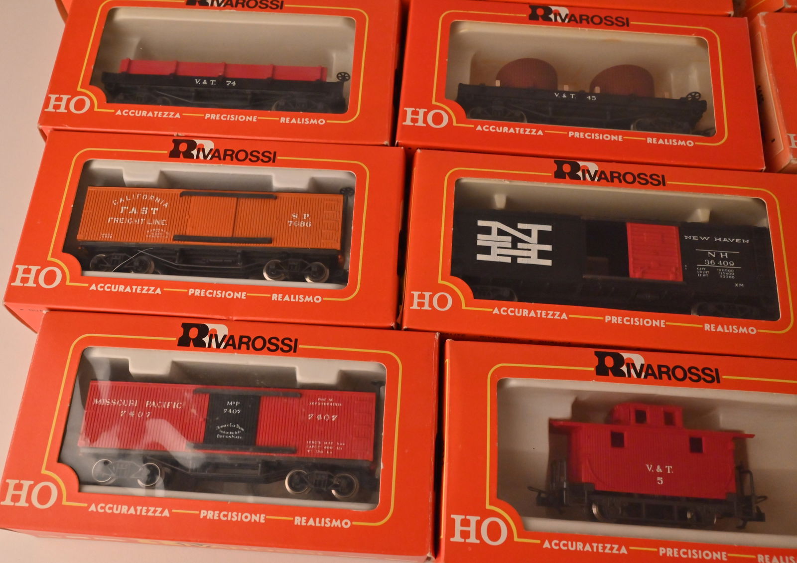 RIVAROSSI Modelleisenbahn H0, Gr. Konvolut - 4