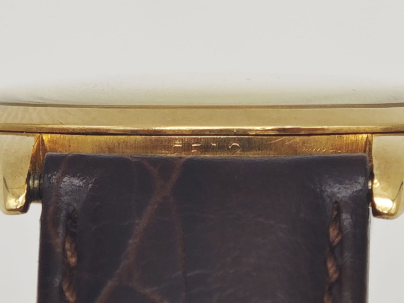 Vintage Rolex Oyster Veriflat Precision Herrenarmbanduhr, aus 18 Karat GG. - 7