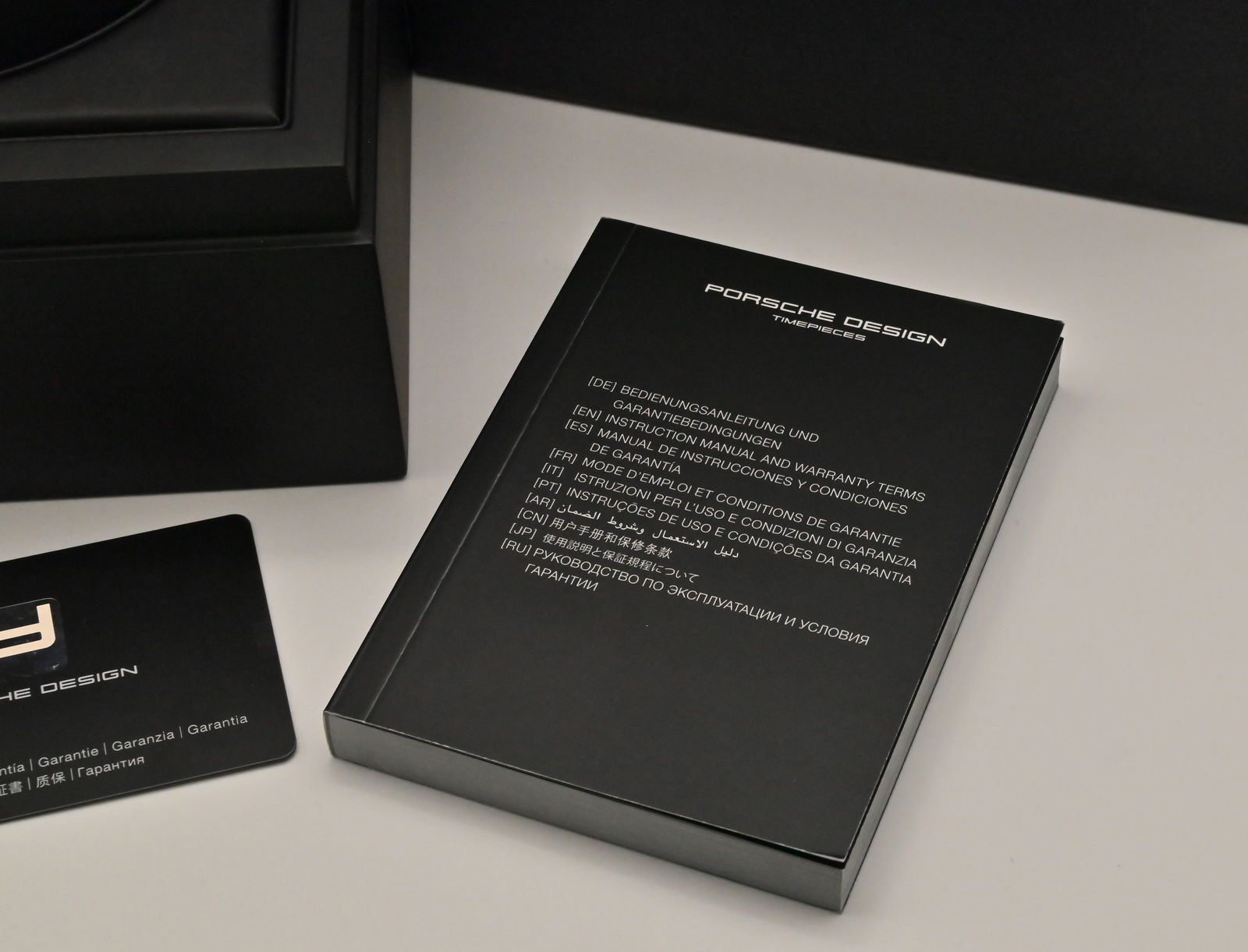 Porsche Design 1919 Date Timer Eternity Jubiläumsuhr Titan Automatik Armband Kautschuk mit Falt - 12