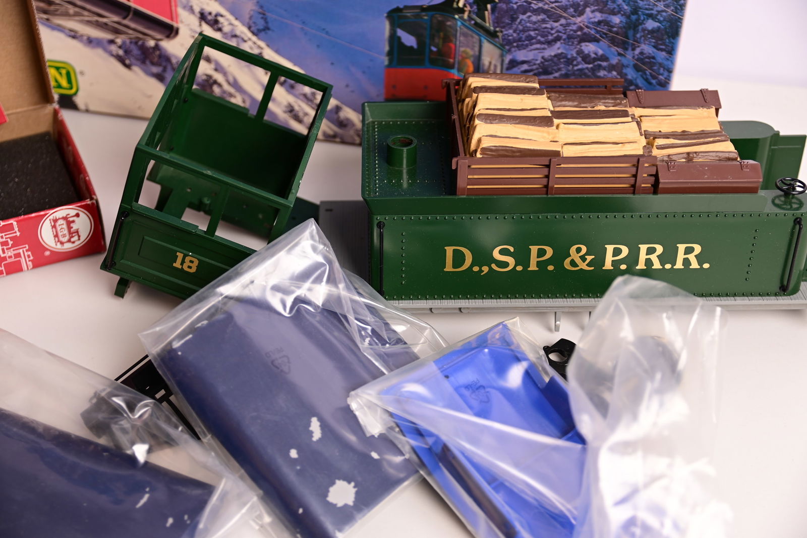 LGB Konvolut Spur G mit RIGIDUO 9000, u.a. - 3