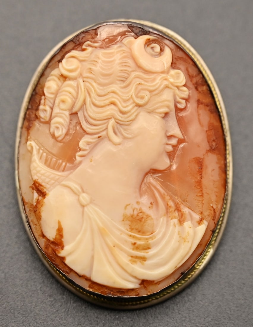 Konvolut Modeschmuck aus Brosche und Kette - 3