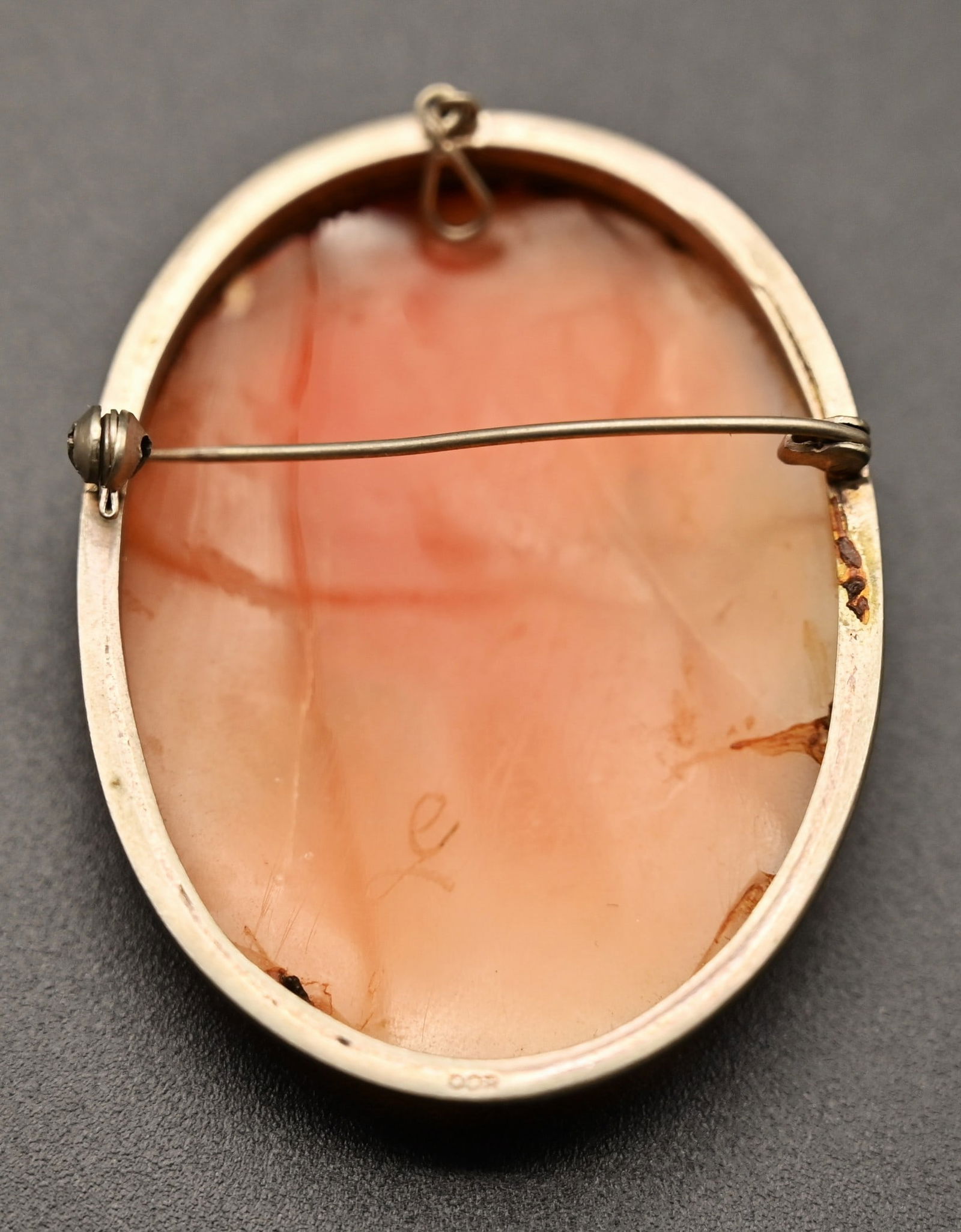 Konvolut Modeschmuck aus Brosche und Kette - 6