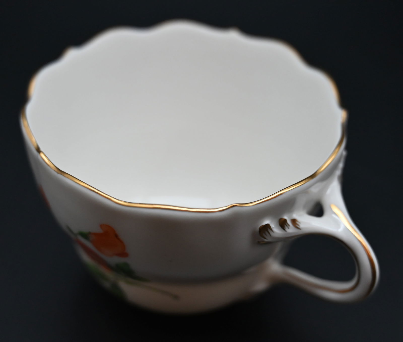 Meissen Blumenmuster Kaffeset für 6 Personen 3.Wahl - 13