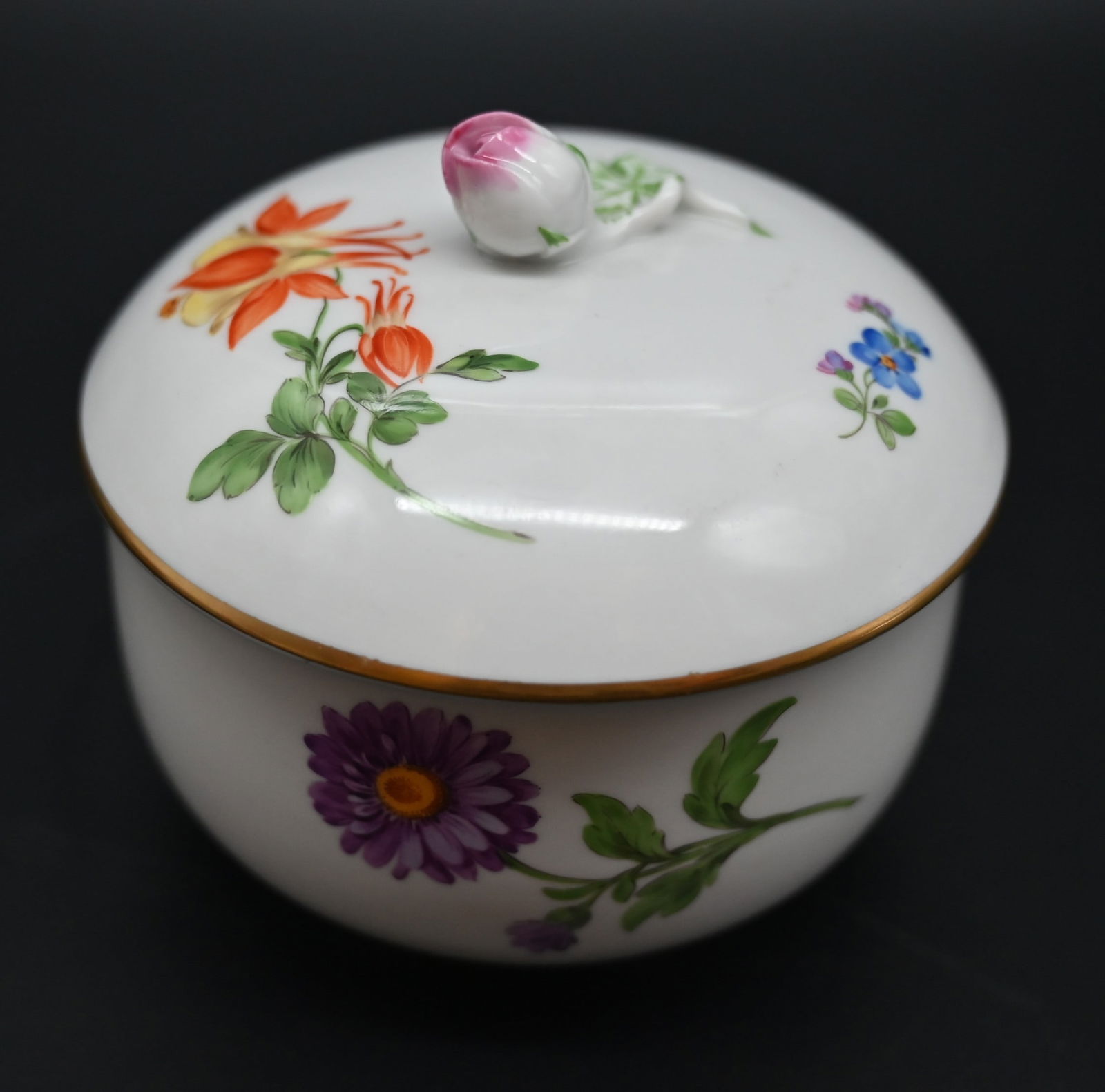 Meissen Blumenmuster Kaffeset für 6 Personen 3.Wahl - 18