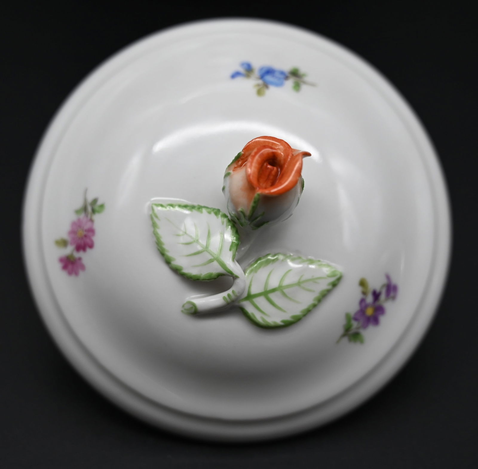 Meissen Blumenmuster Kaffeset für 6 Personen 3.Wahl - 4