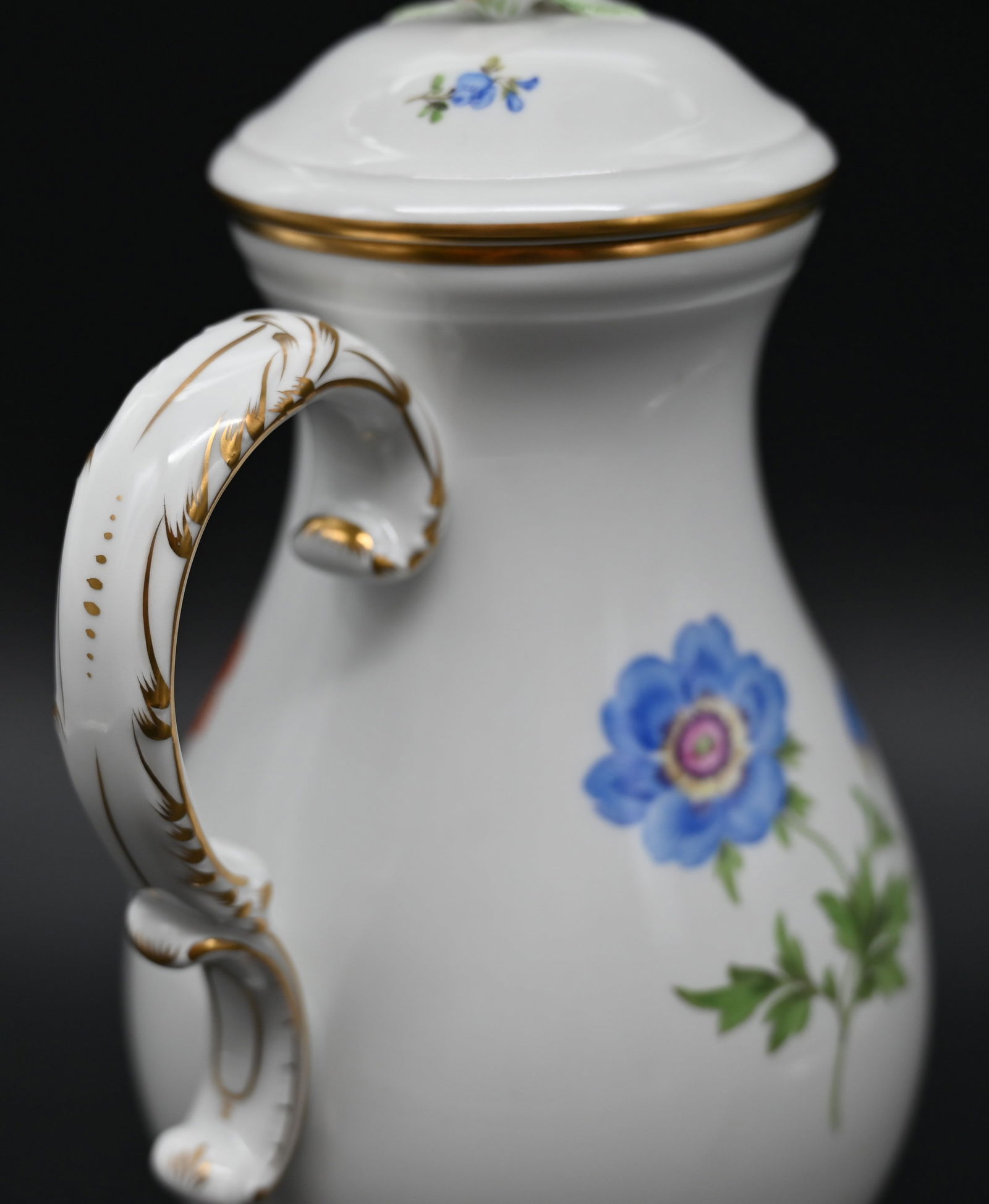 Meissen Blumenmuster Kaffeset für 6 Personen 3.Wahl - 6