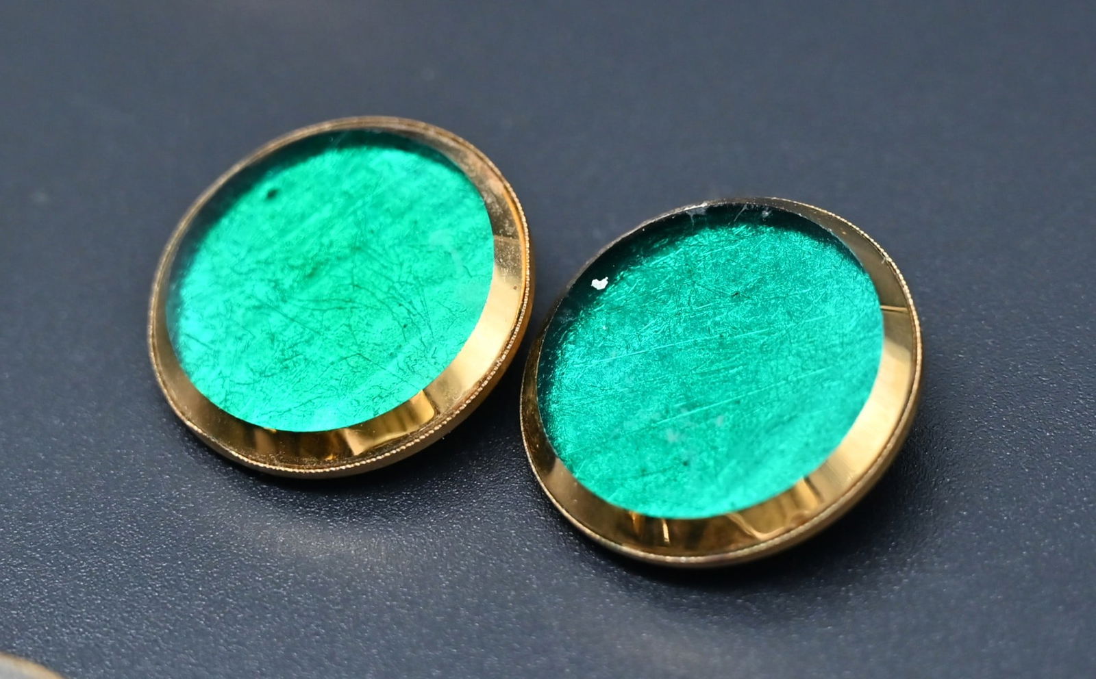 Langani Ohrklipps und Brosche - 7