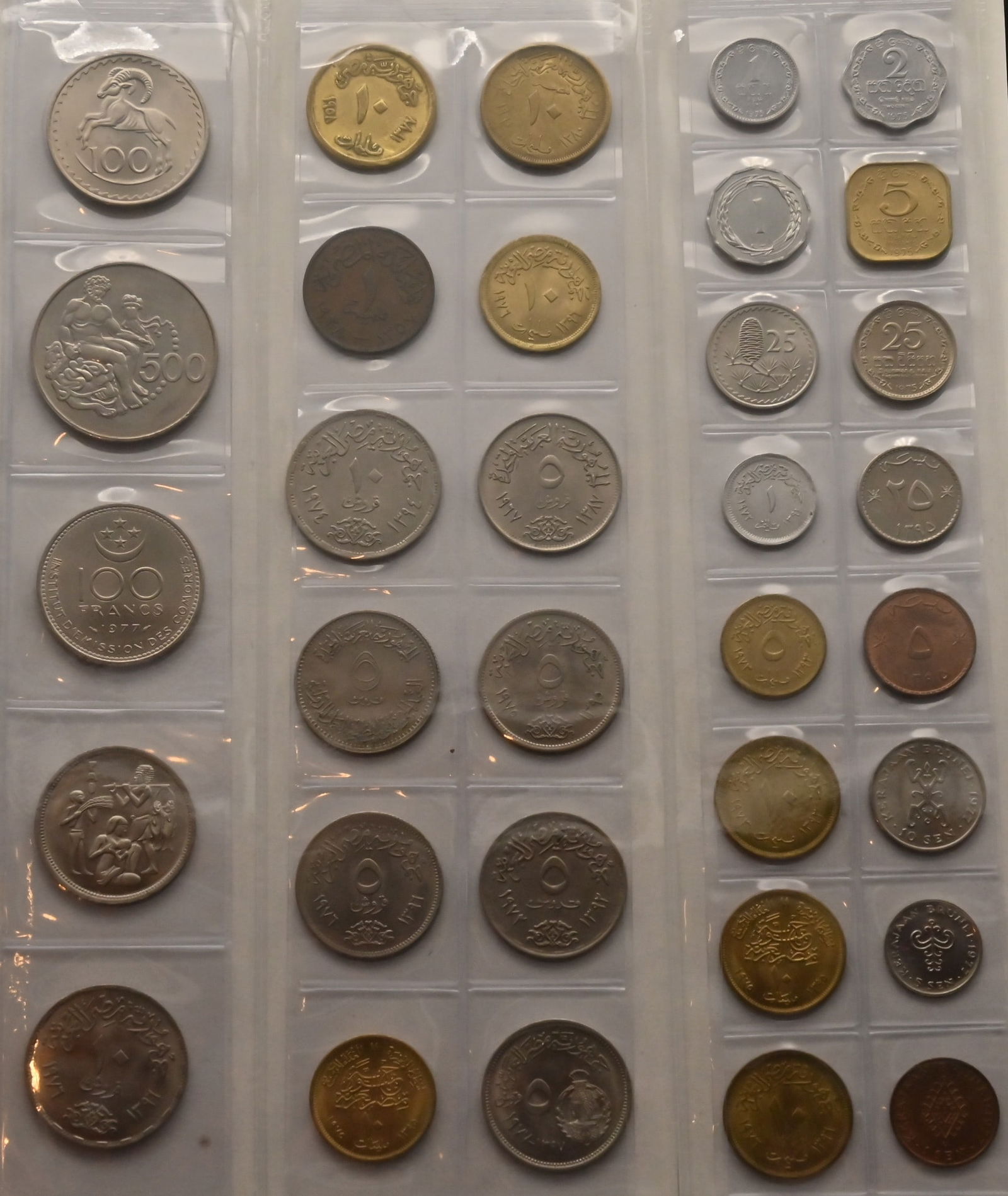 Münzen Konvolut im Album, aus Europa, Afrika und Asien - 4