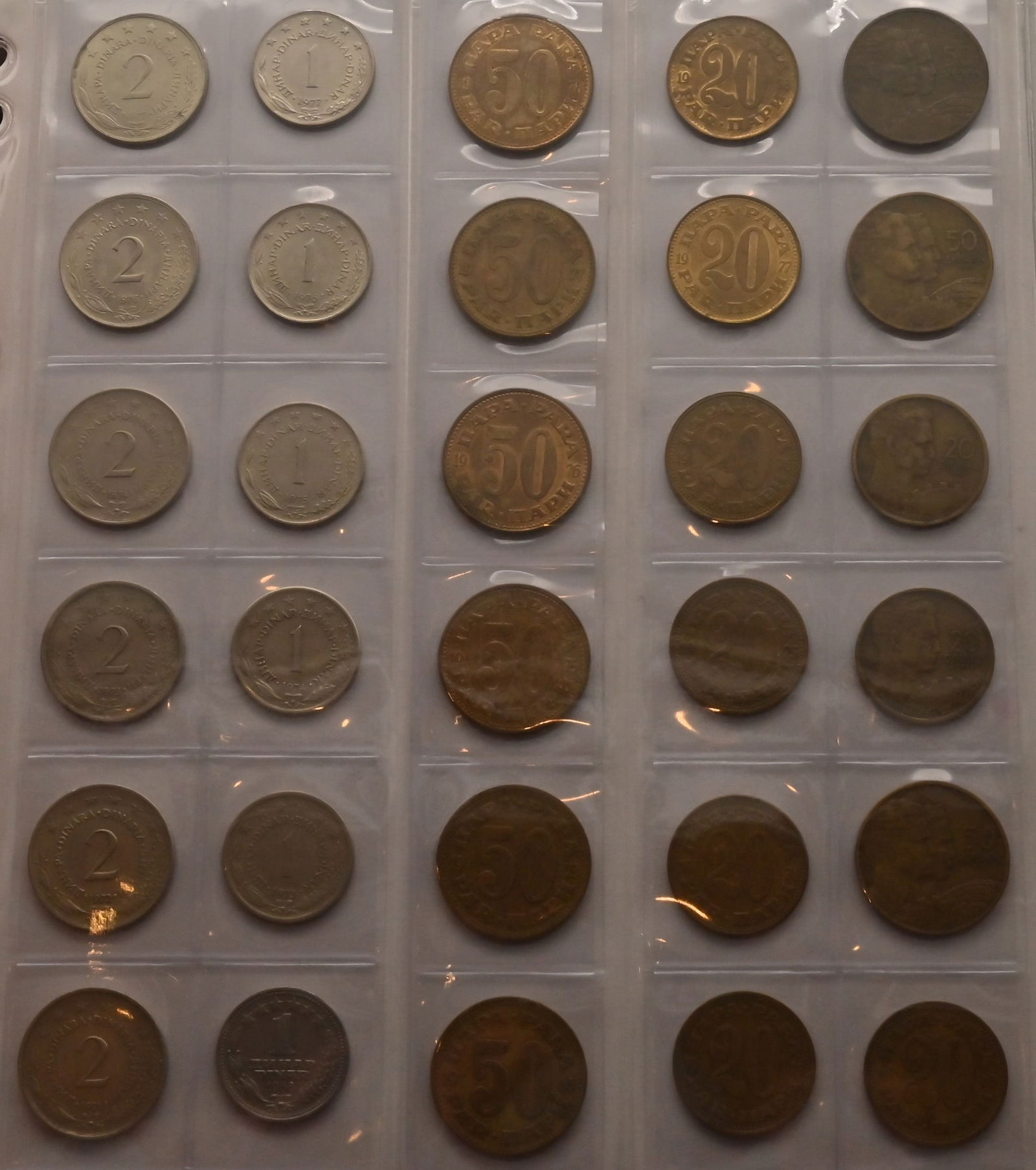 Münzen Konvolut im Album, aus Europa, Afrika und Asien - 6