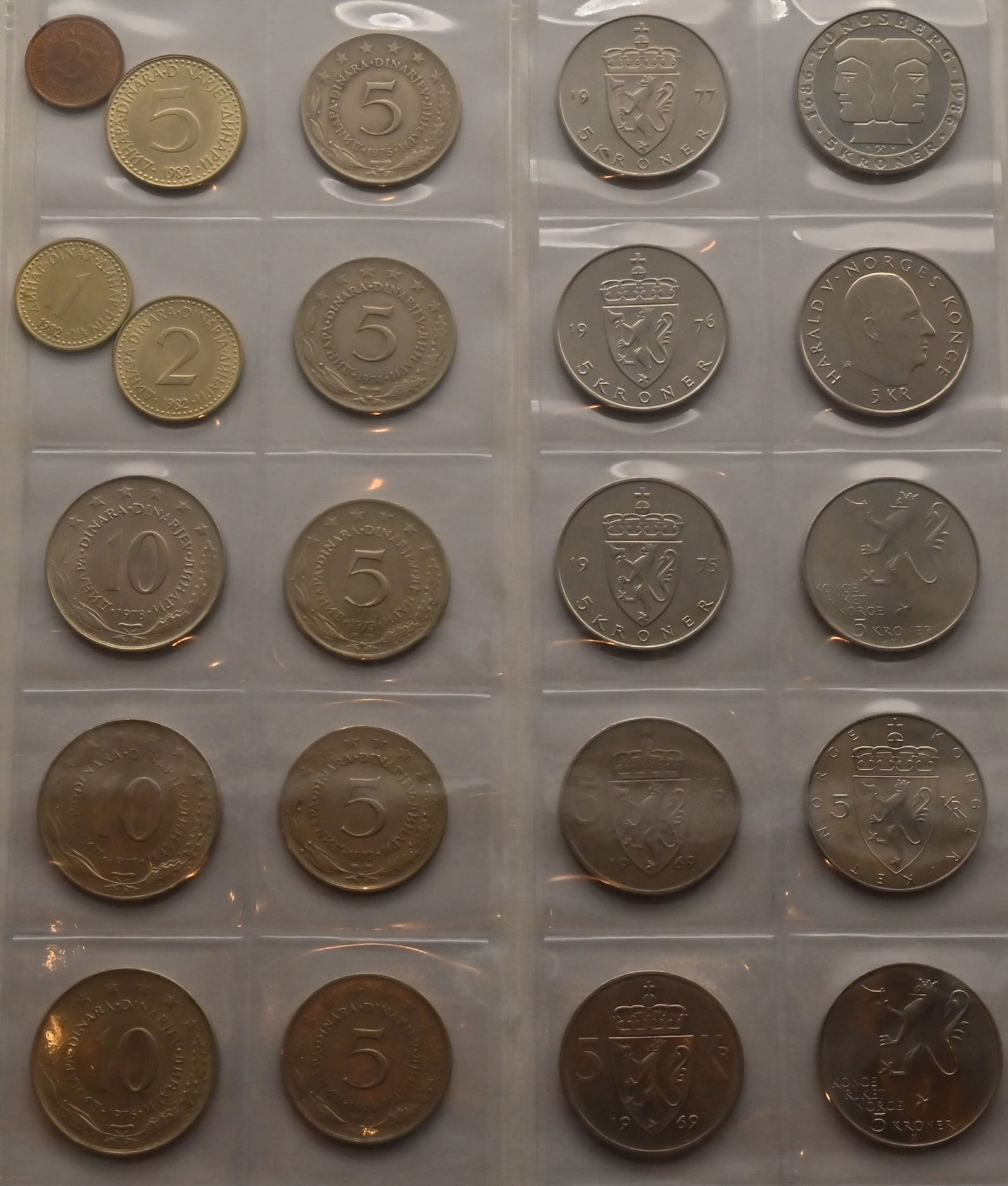 Münzen Konvolut im Album, aus Europa, Afrika und Asien - 8