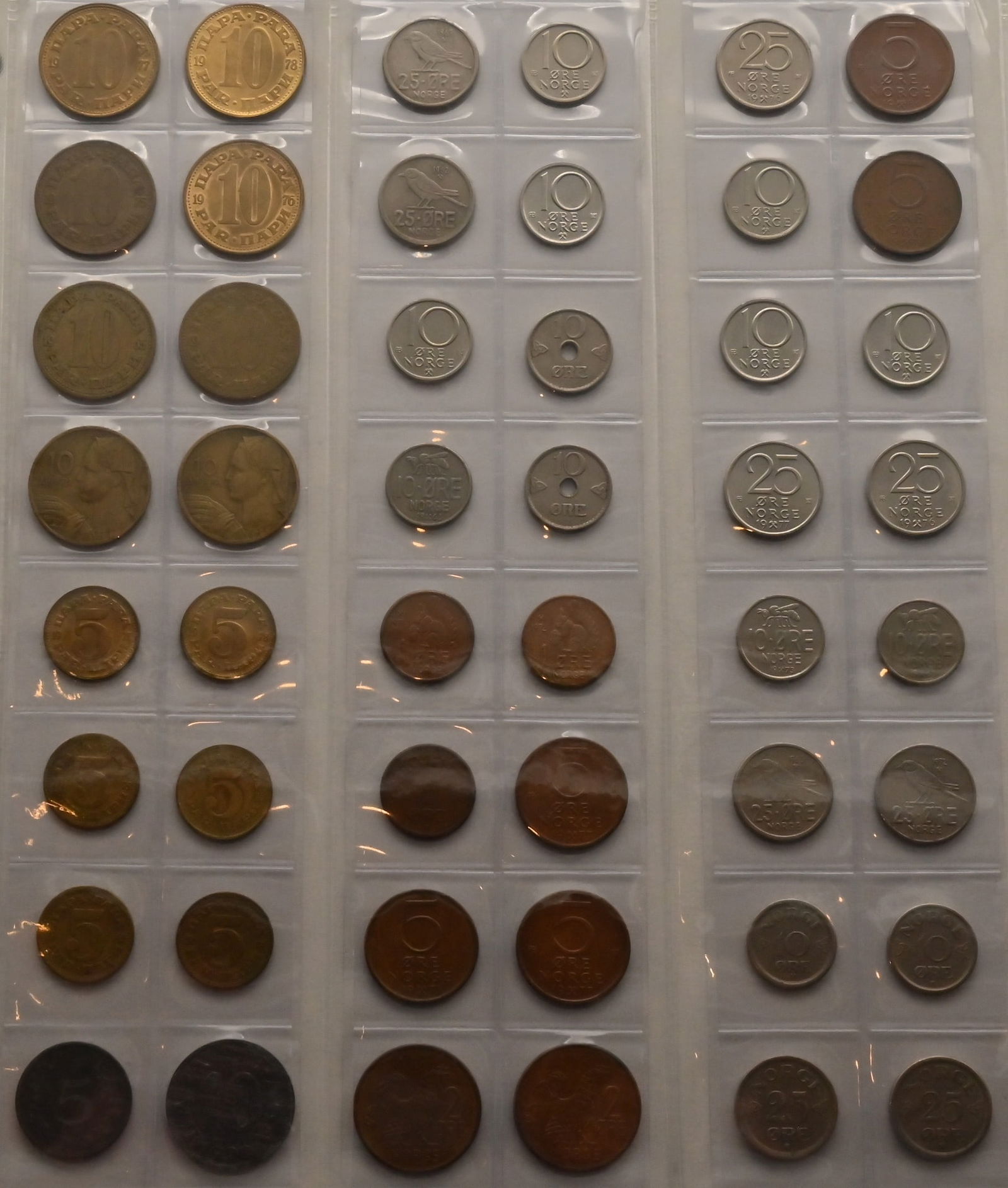 Münzen Konvolut im Album, aus Europa, Afrika und Asien - 9