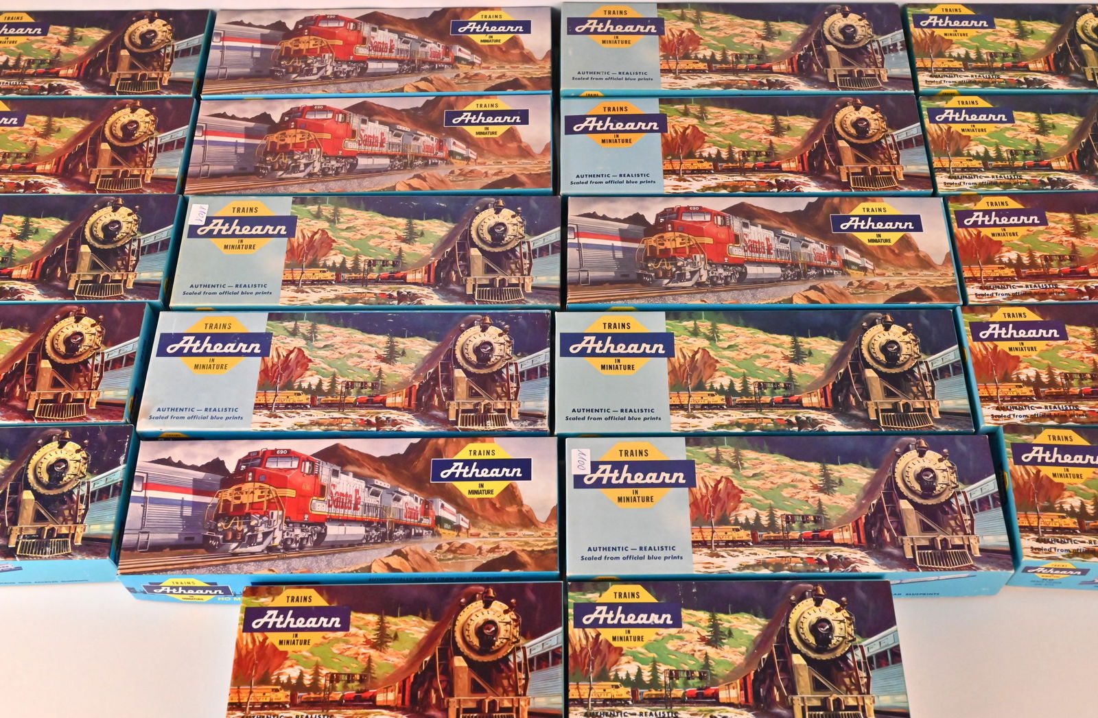 ATHEARN Modelleisenbahn H0, Gr.. Konvolut. (1 of 7)