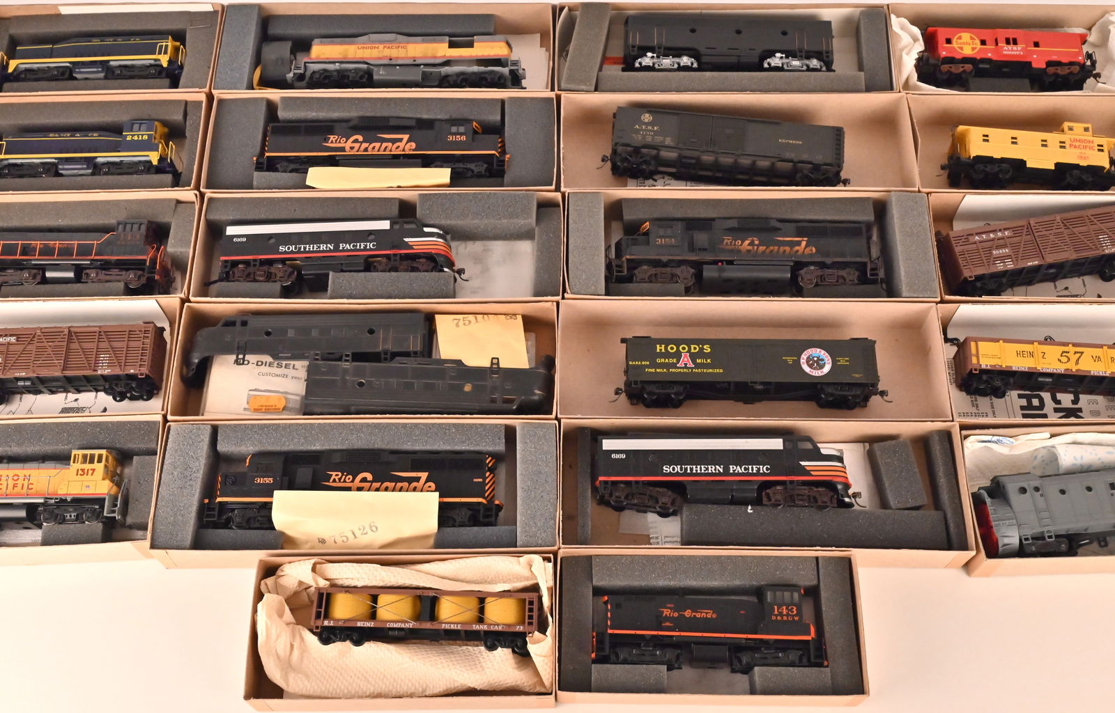 ATHEARN Modelleisenbahn H0, Gr.. Konvolut. - 2