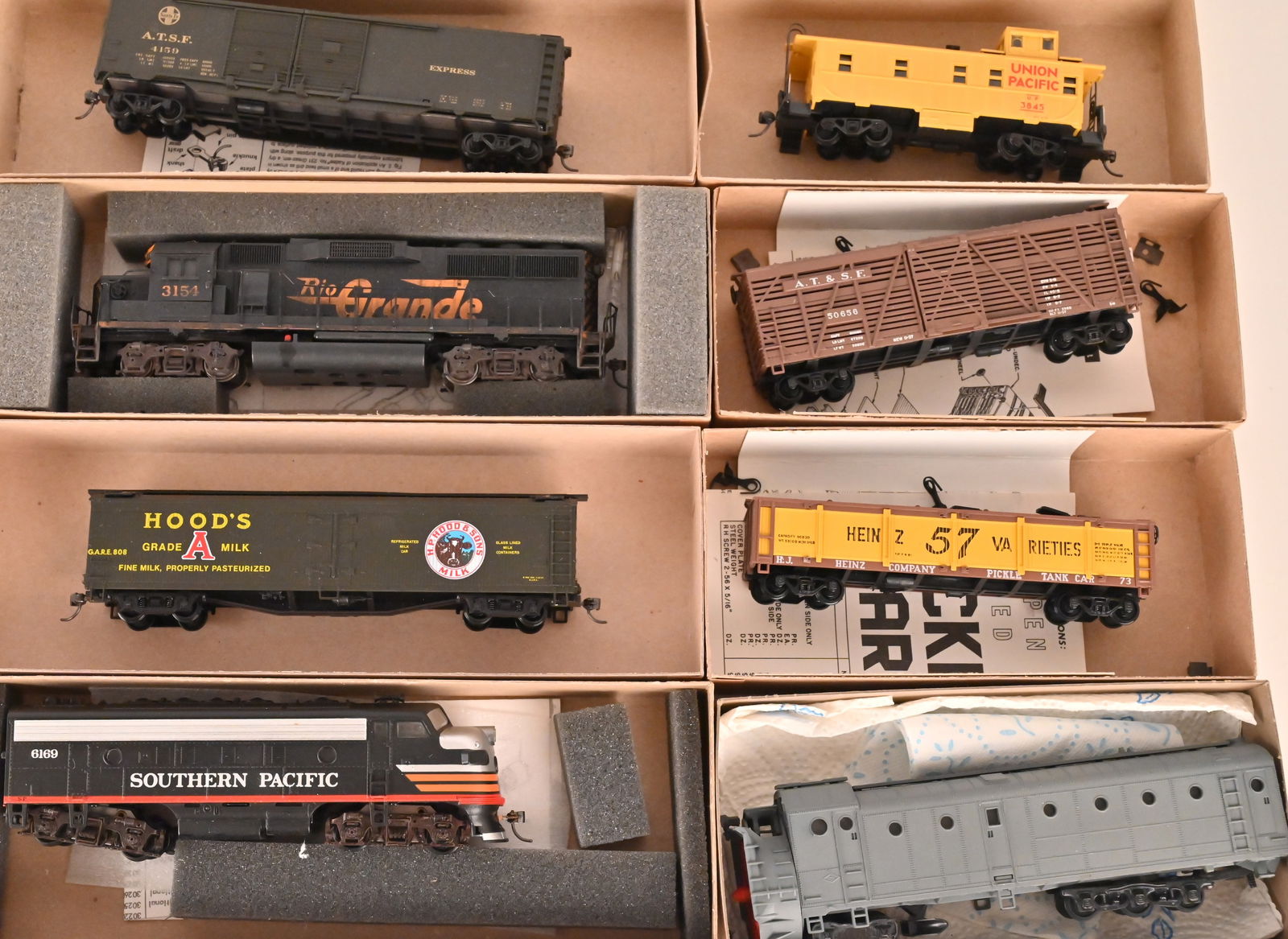 ATHEARN Modelleisenbahn H0, Gr.. Konvolut. - 6