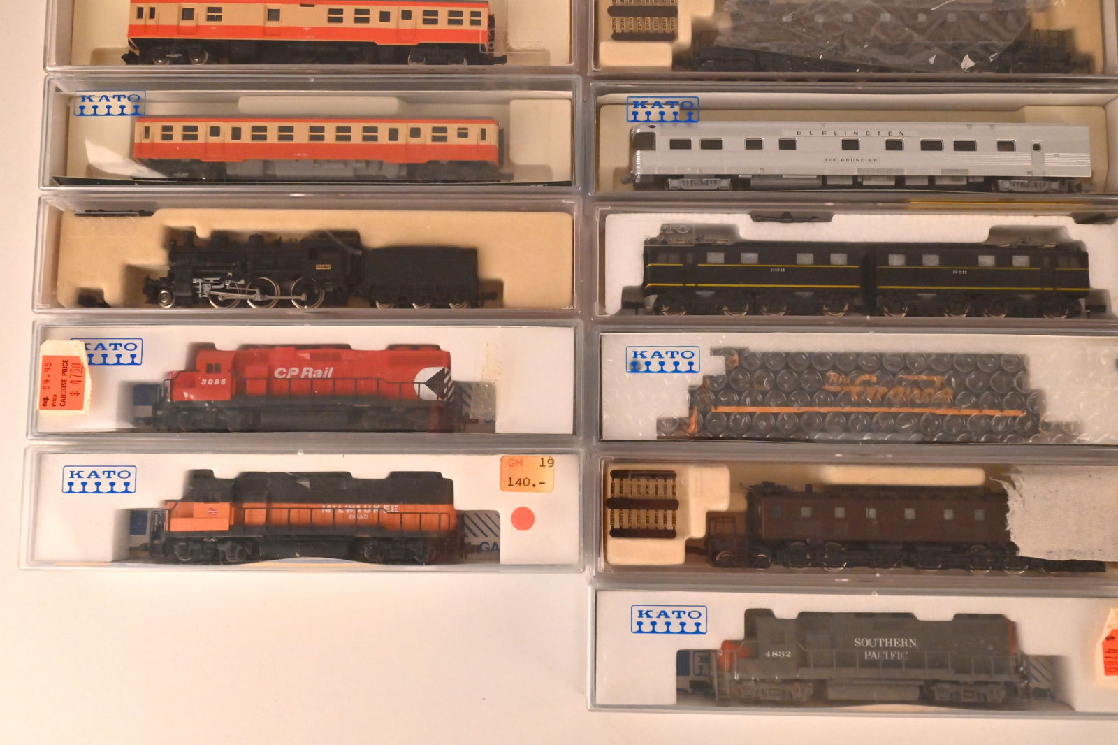 KATO Modelleisenbahn 25 Tlg. Konvolut, Spur N - 4