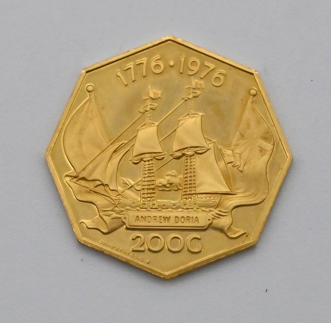 Niederländische Antillen Gulden - Königin Juliana 200 Gulden 1976: Niederländische Antillen Gulden - Königin Juliana 200 Gulden 1976 Niederländische Antillen Gulden - Königin Juliana 200 Gulden 1976 900 Gold Gewuct: 7,95 g