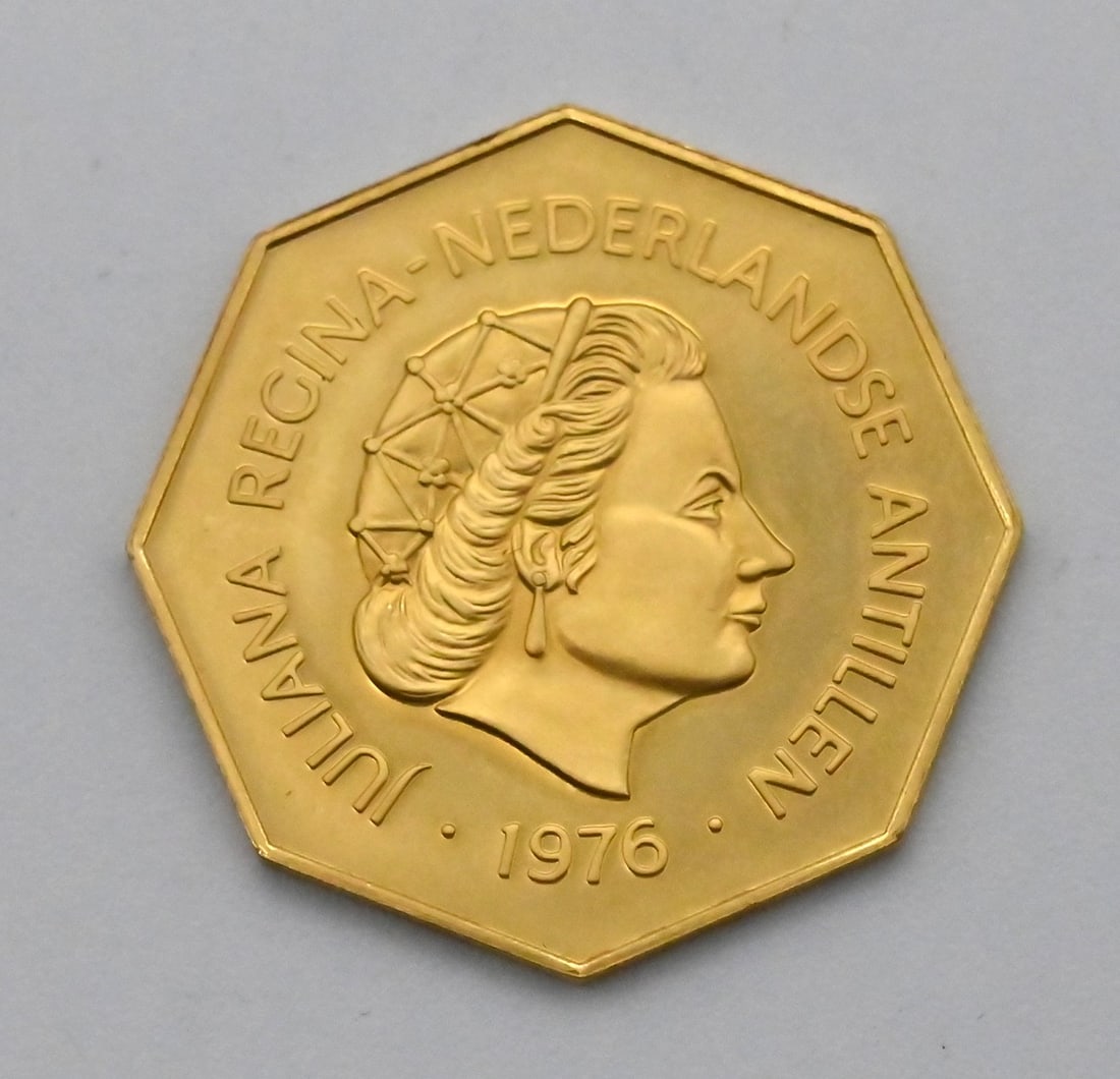 Niederländische Antillen Gulden - Königin Juliana 200 Gulden 1976 - 2