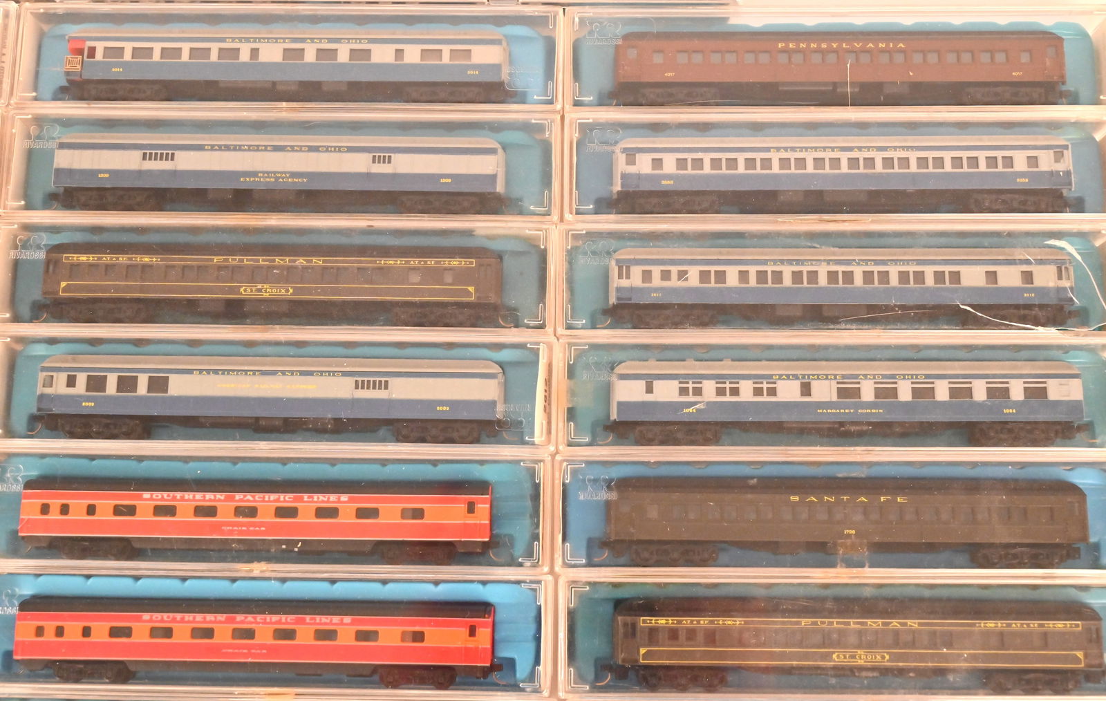 Rivarossi Modelleisenbahn 33 Tlg. Konvolut, Spur N - 4