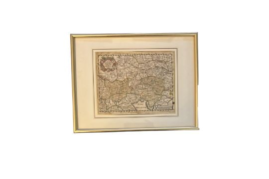 Karte - Österreichischen Kreis verfertigt von Georg Schreibern von Leipzig: Karte - Österreichischen Kreis verfertigt von Georg Schreibern von Leipzig 239-1Karte - Österreichischen Kreis verfertigt von Georg Schreibern von Leipzig19.JhHandkoloriertMaße m.R.: