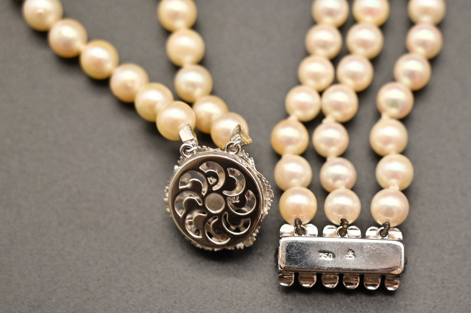 Perlenkette und -armband - 6