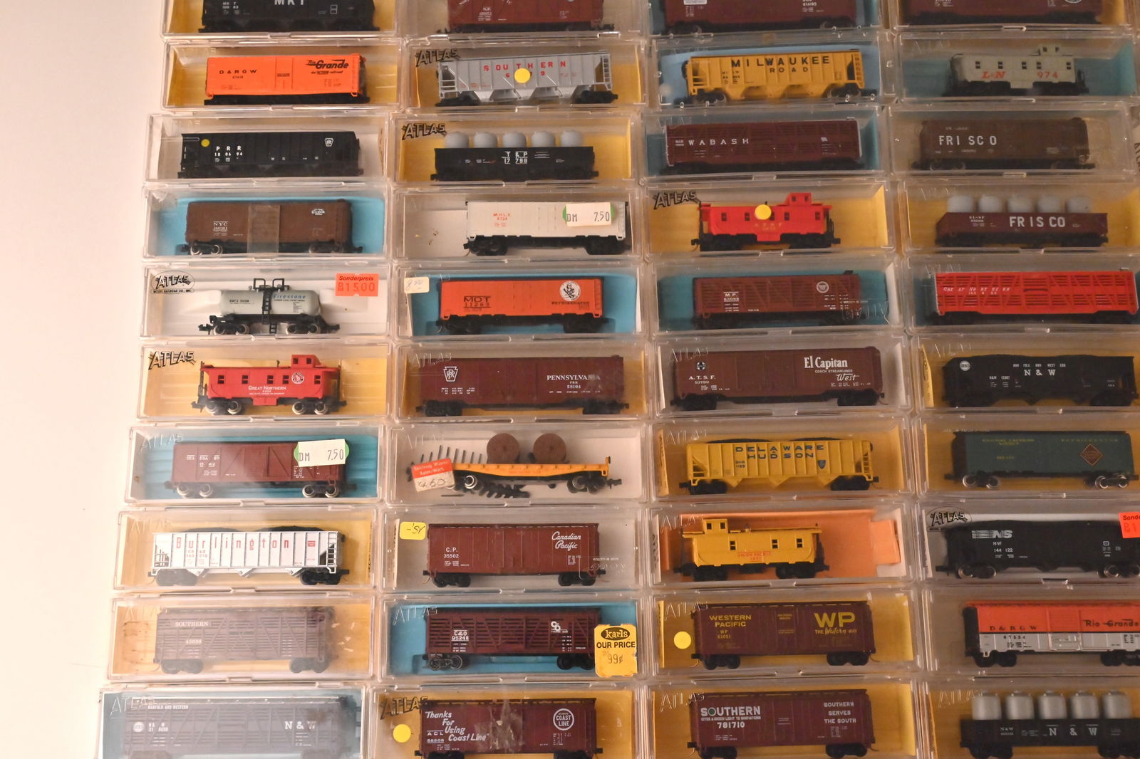 Modelleisenbahn ATLAS - Gr. Sammlung Spur N - 6