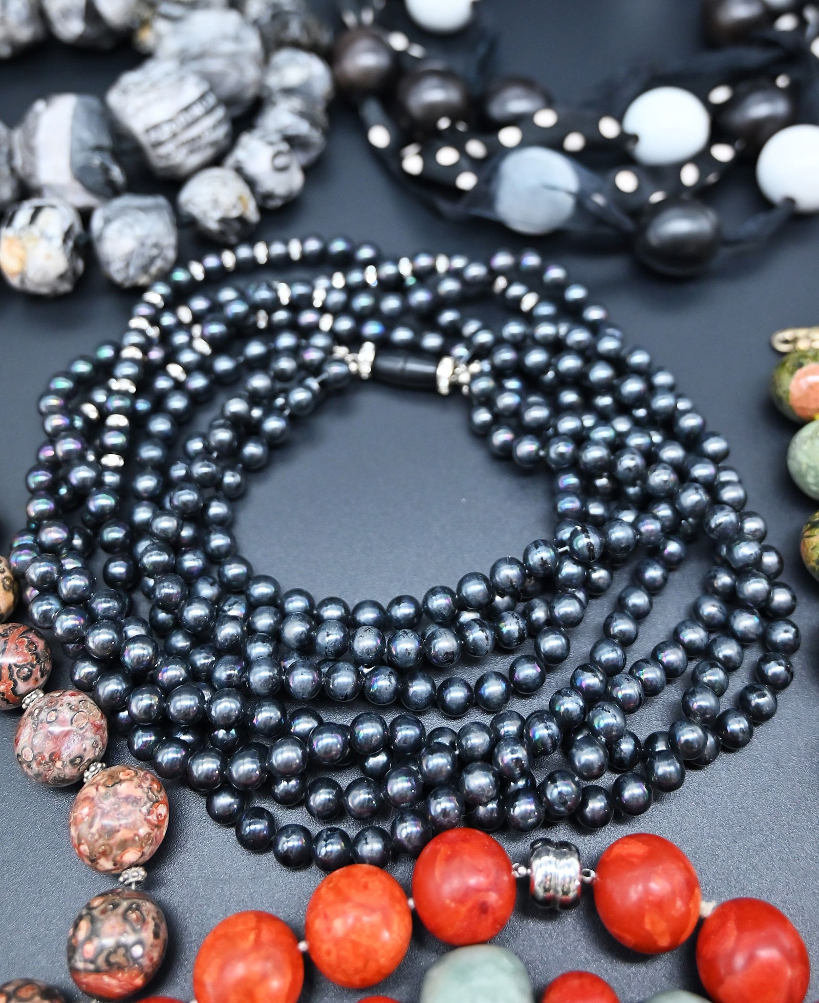 Konvolut Modeschmuck mit Langani Ketten - 7