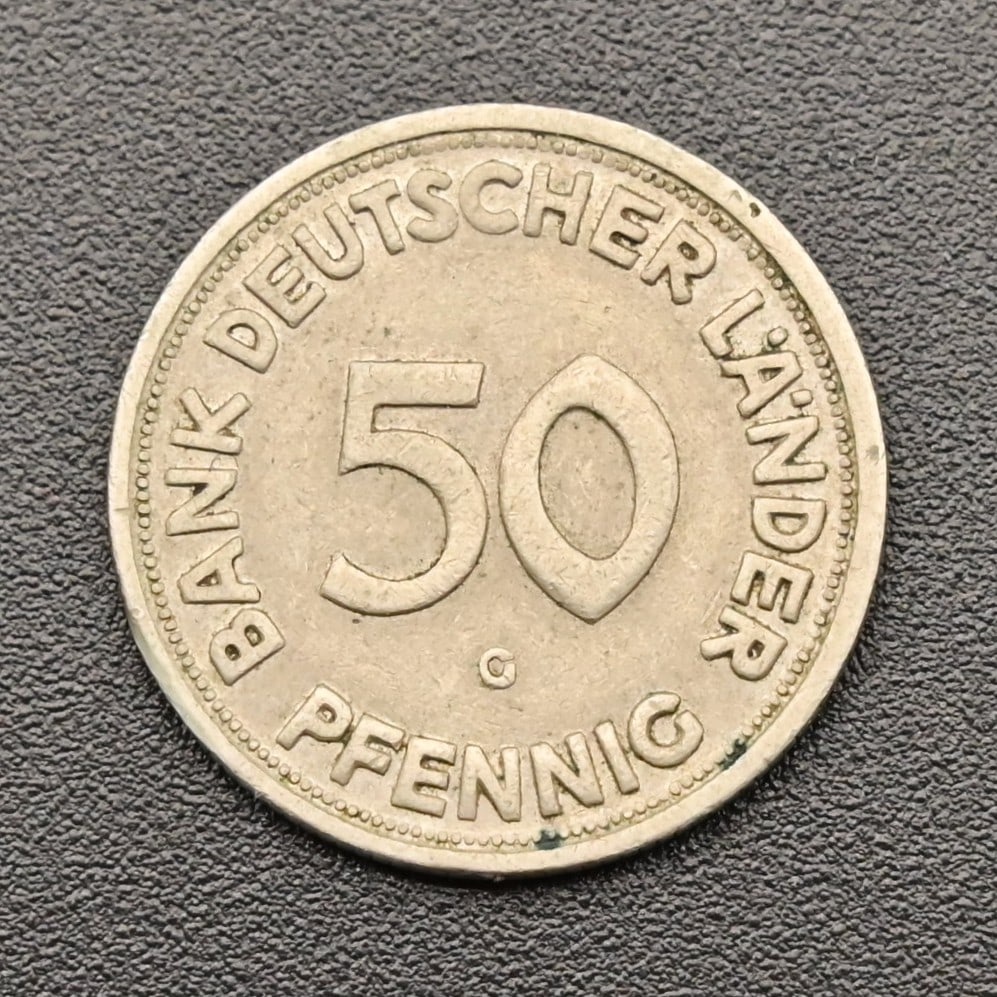 BRD - 50 Pfennig, 1950 G - 2