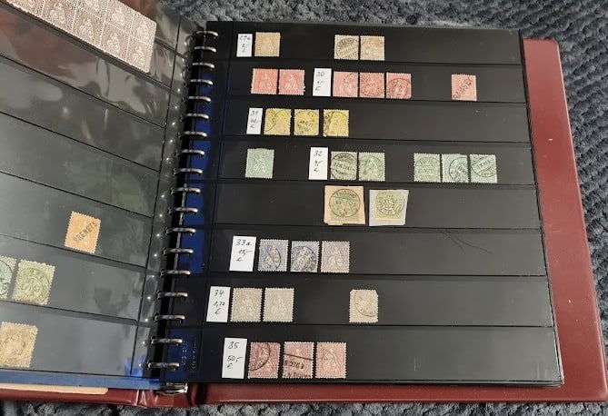 Schweizer Briefmarken Sammlung - 12