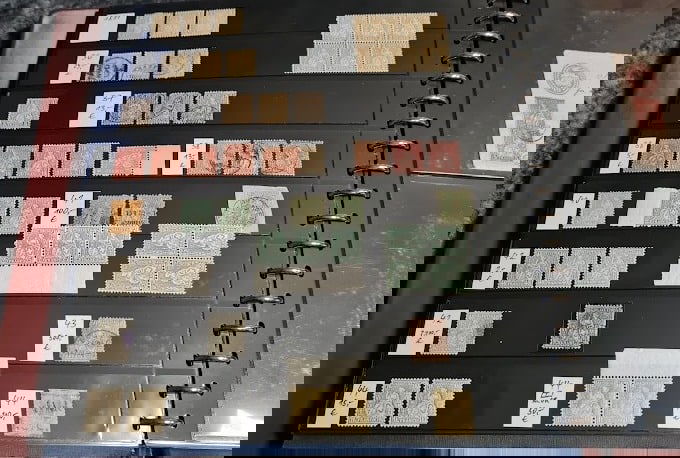 Schweizer Briefmarken Sammlung - 13