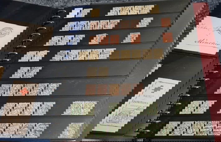 Schweizer Briefmarken Sammlung - 16