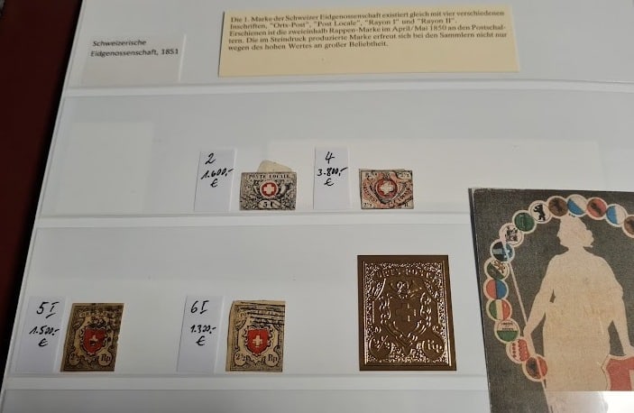 Schweizer Briefmarken Sammlung - 4