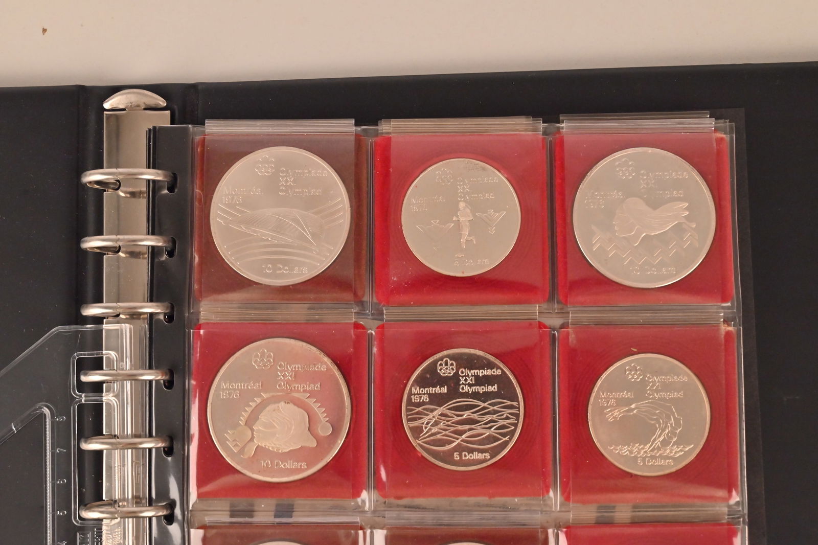 Canada Konvolut mit 5 - 10 Dollars, 1976, Silbermünzen - 2