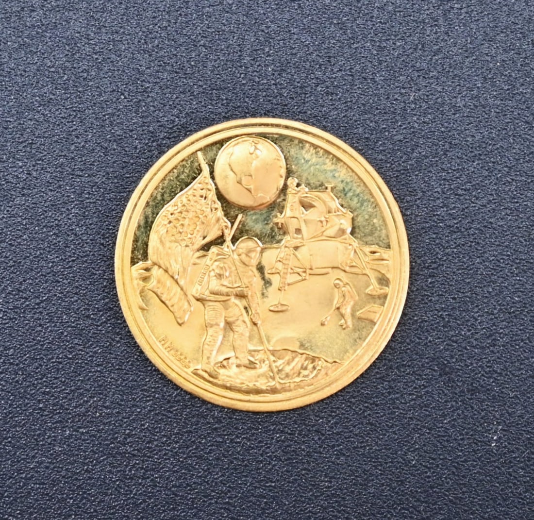 Goldmedaille - Apollo; 3,16g - 2