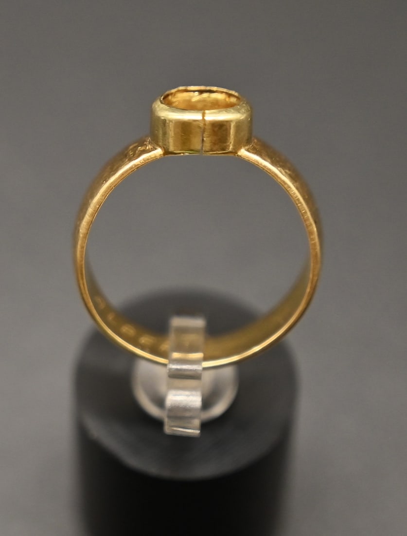 Diamantring mit Zertifikat - 5