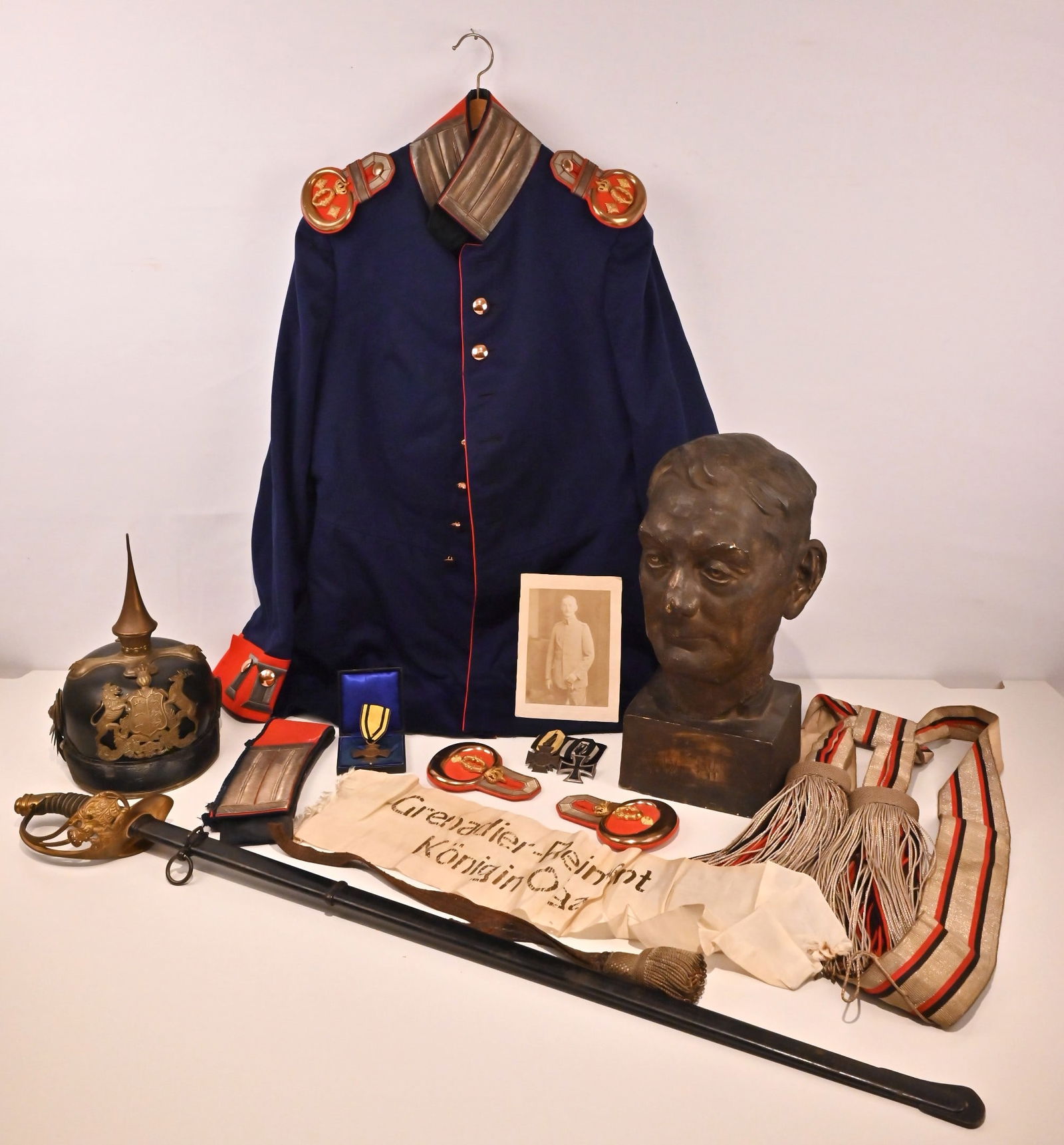 Konvolut: WK-I-Militaria, Württembergisches Regiment „Königin Olga“ (1 of 20)