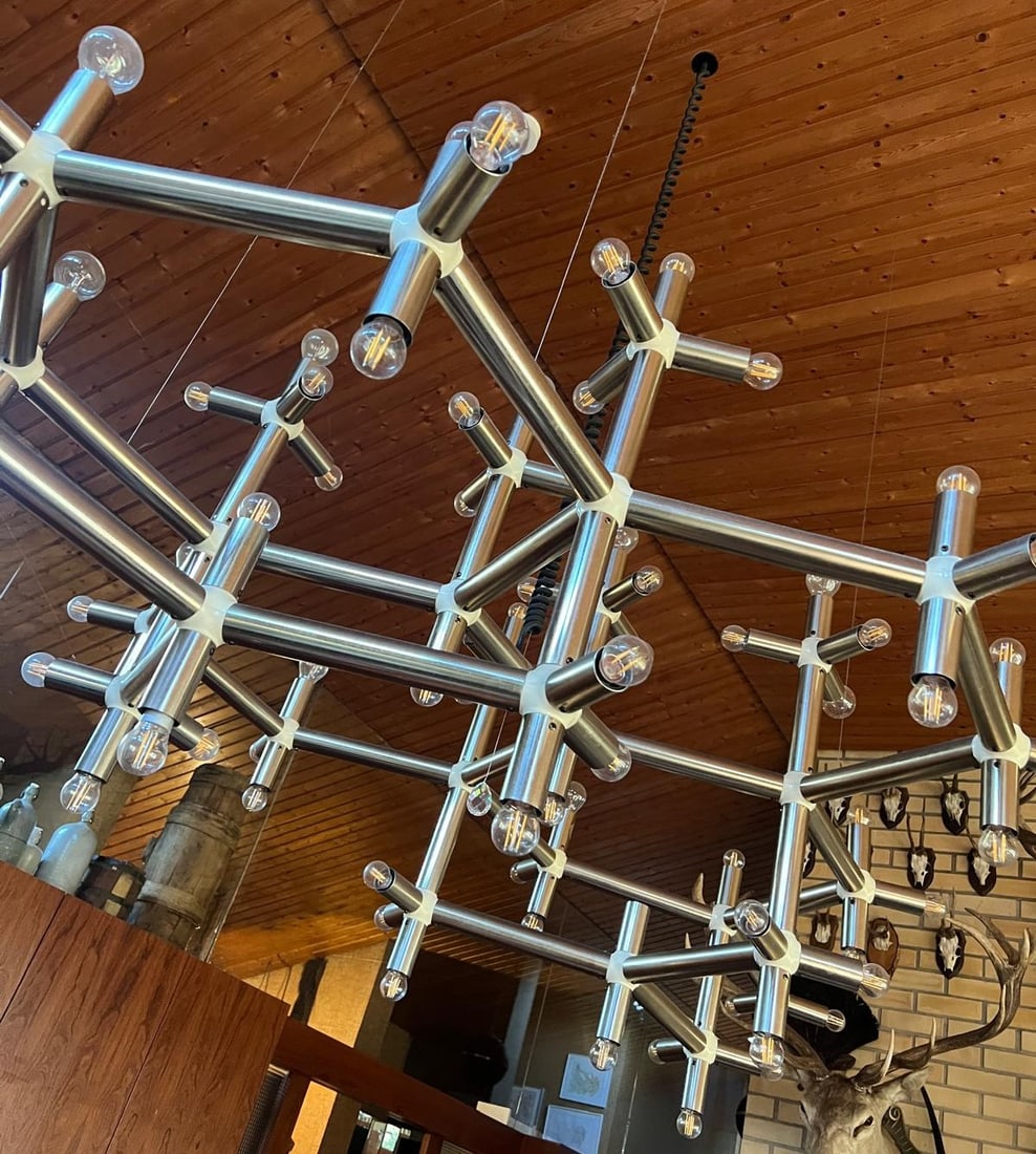 Mod. Atomic Hängelampe von Robert Haussmann - 2