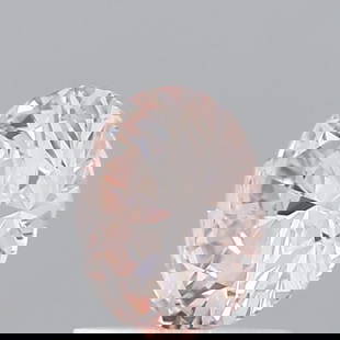 Ideal Loose Diamond - ROUND 1.04ct Fancy Light Pink VS2: Ideal Loose Diamond - ROUND 1.04ct Fancy Light Pink VS2 Source: This is a real non-mined Diamond that has been grown in a lab Shape: ROUND Carats: 1.04 Color: Fancy Light Pink Certification: IGI Video