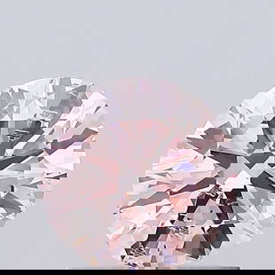Ideal Loose Diamond - ROUND 1.05ct Fancy Light Pink SI1: Ideal Loose Diamond - ROUND 1.05ct Fancy Light Pink SI1 Source: This is a real non-mined Diamond that has been grown in a lab Shape: ROUND Carats: 1.05 Color: Fancy Light Pink Certification: IGI Video