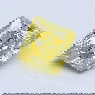 Loose Diamond - PRINCESS 1.02ct Fancy Intense Yellow VS2: Loose Diamond - PRINCESS 1.02ct Fancy Intense Yellow VS2 Source: Natural Shape: PRINCESS Carats: 1.02 Color: Fancy Intense Yellow Certification: GIA Video: