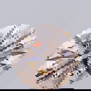 Loose Diamond - ROUND 2.44ct Fancy Light Pink VS2: Loose Diamond - ROUND 2.44ct Fancy Light Pink VS2 Source: This is a real non-mined Diamond that has been grown in a lab Shape: ROUND Carats: 2.44 Color: Fancy Light Pink Certification: IGI Video: