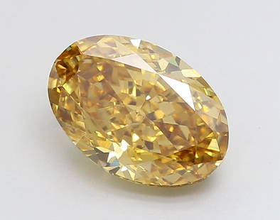 Loose Diamond - OVAL 3.6ct Fancy Vivid Brown Yellow VS1: Loose Diamond - OVAL 3.6ct Fancy Vivid Brown Yellow VS1 Source: This is a real non-mined Diamond that has been grown in a lab Shape: OVAL Carats: 3.6 Color: Fancy Vivid Brown Yellow Certification: IGI