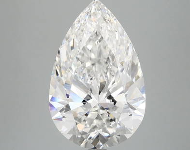 Loose Diamond - PEAR 5.04ct E VVS2: Loose Diamond - PEAR 5.04ct E VVS2 Source: This is a real non-mined Diamond that has been grown in a lab Shape: PEAR Carats: 5.04 Color: E Clarity: VVS2 Certification: IGI Video: