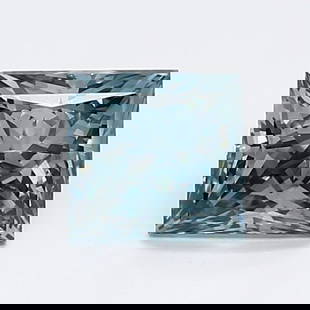 Loose Diamond - PRINCESS 1.02ct Fancy Intense Blue SI1: Loose Diamond - PRINCESS 1.02ct Fancy Intense Blue SI1 Source: This is a real non-mined Diamond that has been grown in a lab Shape: PRINCESS Carats: 1.02 Color: Fancy Intense Blue Certification: IGI V