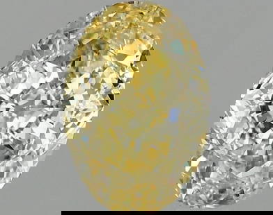 Loose Diamond - OVAL 1.4ct Fancy Intense Yellow VVS2: Loose Diamond - OVAL 1.4ct Fancy Intense Yellow VVS2 Source: This is a real non-mined Diamond that has been grown in a lab Shape: OVAL Carats: 1.4 Color: Fancy Intense Yellow Certification: IGI Video:
