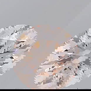 Ideal Loose Diamond - ROUND 0.6ct Fancy Pink VS2: Ideal Loose Diamond - ROUND 0.6ct Fancy Pink VS2 Source: This is a real non-mined Diamond that has been grown in a lab Shape: ROUND Carats: 0.6 Color: Fancy Pink Certification: IGI Video: