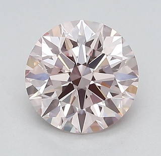 Ideal Loose Diamond - ROUND 1.06ct Fancy Pink VVS1: Ideal Loose Diamond - ROUND 1.06ct Fancy Pink VVS1 Source: This is a real non-mined Diamond that has been grown in a lab Shape: ROUND Carats: 1.06 Color: Fancy Pink Certification: IGI Video: