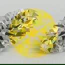 Ideal Loose Diamond - ROUND 1.25ct Fancy Vivid Yellow VS2