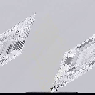 Loose Diamond - LOZENGE 0.81ct F VVS2: Loose Diamond - LOZENGE 0.81ct F VVS2 Source: This is a real non-mined Diamond that has been grown in a lab Shape: LOZENGE Carats: 0.81 Color: F Clarity: VVS2 Certification: IGI Video: