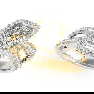 0.85 ctw Certified VS/SI Princess Diamond Halo Ring 14k Yellow Gold: 0.85 ctw Certified VS/SI Princess Diamond Halo Ring 14k Yellow Gold 0.85 ctw Certified VS/SI Princess Diamond Halo Ring 14k Yellow Gold Designer Brand Luxury Jewelrymade in the USA Suggested Retail Pr