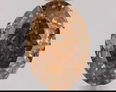Loose Diamond - OVAL 1.0ct Fancy Deep Brownish Yellowish Orange VS1